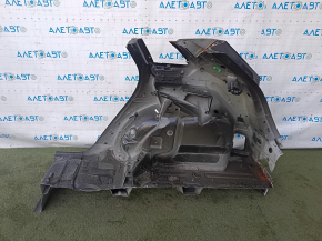 Audi Q3 8U 15-18 black rear right quarter wing