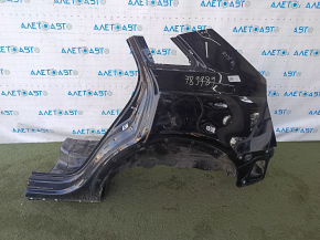 Quarter wing rear left Audi Q3 8U 15-18 black