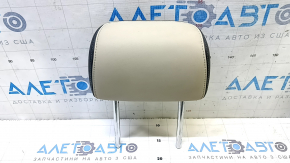 Chevrolet Volt 11-15 rear left headrest, beige and black leather, dry-cleanable