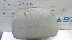 Nissan Versa 12-17 rear left headrest, gray cloth, for cleaning