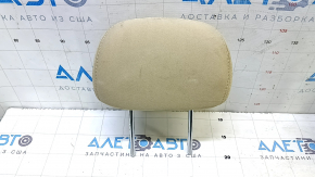 Rear left headrest for Hyundai Sonata 11-14, beige cloth, dry-cleanable