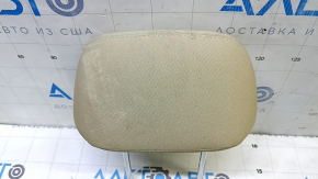 Rear left headrest for Hyundai Sonata 11-14, beige cloth, dry-cleanable