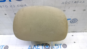 Rear left headrest for Hyundai Sonata 11-14, beige cloth, dry-cleanable