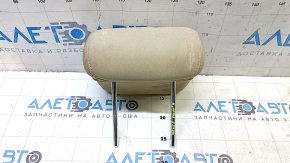 Rear center headrest for Hyundai Sonata 11-14, beige cloth, dry-cleanable