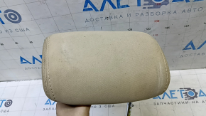 Rear center headrest for Hyundai Sonata 11-14, beige cloth, dry-cleanable