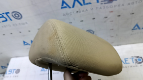 Rear center headrest for Hyundai Sonata 11-14, beige cloth, dry-cleanable