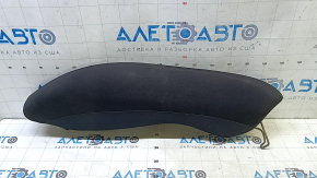 Left rear seat side trim for Chrysler 200 15-17, black cloth, rusty fasteners, torn fastener