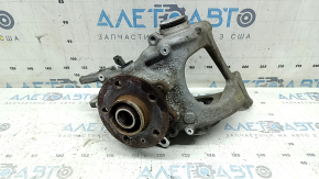 Rear left axle with hub for Audi A4 B8 08-16 AWD with ABS sensor, rusty hub