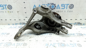 Rear left axle with hub for Audi A4 B8 08-16 AWD with ABS sensor, rusty hub
