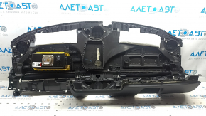 Tesla Model Y 20-25 black dashboard with airbag