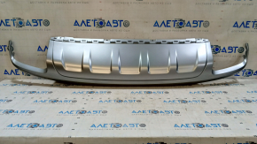 Rear bumper lip Audi Q7 16-19 silver