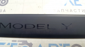 Tesla Model Y 20-25 black front right outer door sill plate, scratches