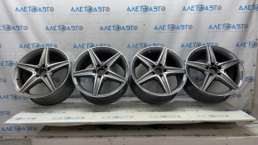 Set of R19 x 8.0J ET43 wheels for Mercedes W213 E 17-23 AMG pkg, curb