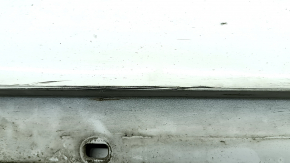 Left threshold Mercedes W213 E 300/350 17-23 without moldings, AMG pack, white, scratches