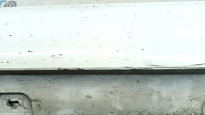Left threshold Mercedes W213 E 300/350 17-23 without moldings, AMG pack, white, scratches