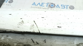 Left threshold Mercedes W213 E 300/350 17-23 without moldings, AMG pack, white, scratches