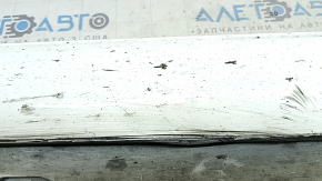 Left threshold Mercedes W213 E 300/350 17-23 without moldings, AMG pack, white, scratches