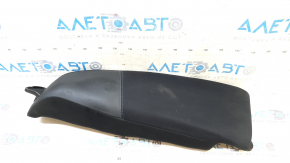 Left rear seat side trim for Nissan Altima 14 – black and leather combination fabric, blue stitching