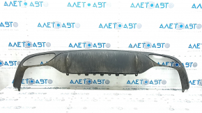 Mercedes W213 E 17-23 rear bumper lip, molding structure, AMG pack, scratches, worn