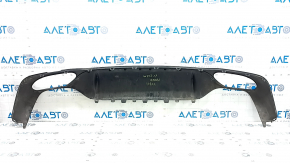 Mercedes W213 E 17-23 rear bumper lip, molding structure, AMG pack, scratches, worn