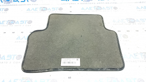 Front right interior mat for Mercedes W213 E 300/400/43-17 17, black cloth, for cleaning