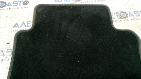 Front right interior mat for Mercedes W213 E 300/400/43-17 17, black cloth, for cleaning