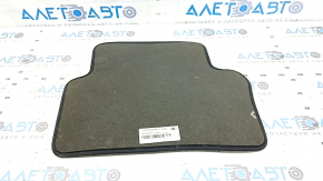 Rear left interior mat for Mercedes W213 E 17-23, black cloth, for cleaning