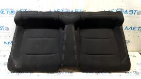 Rear seat cushion for a 1920-2023 Chevrolet Camaro convertible, black cloth, for cleaning