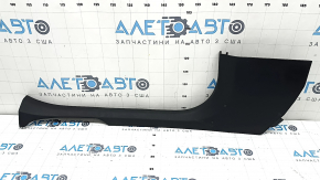 Front left inner door sill trim for Mercedes W213 E 17-23, black, scratches