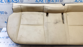 Lexus CT200h 11-13 rear seat cushion, beige leather, dry-cleanable