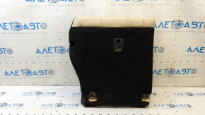 Left rear seat back for Lexus CT200h 11-13, beige leather, dry-cleanable, scratched