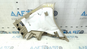 Left rear pillar trim behind the window, Audi Q5 80A 18-24, beige, scratches
