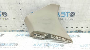 Right rear pillar trim behind the window, Audi Q5 80A 18-24, beige, scratched