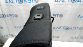 Left rear seat backrest Mazda 6 14-17 black cloth, needs cleaning, marker stains