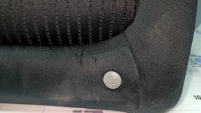 The back of the rear row of seats, left, Mazda 6 14-17, black, faded, with tears