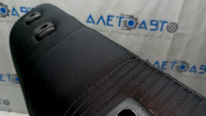 The back of the rear row of seats, left, Mazda 6 14-17, black, faded, with tears