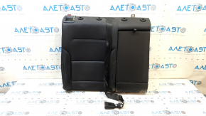 Right rear seat backrest for VW Golf 15-19, black fabric, with belt, dents