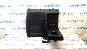 Right rear seat backrest for VW Golf 15-19, black fabric, with belt, dents