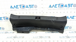 Mercedes W213 E 17-23 trunk opening trim, black, scratches