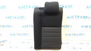Left rear seat backrest for Toyota Camry V55 15-17 USA, black cloth