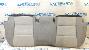 Rear seat cushion for Toyota Camry v55 15-17 USA, gray fabric, gray stitching, needs cleaning, foam tear, foam break