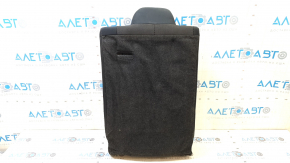 Right rear seat backrest for Nissan Sentra 13-15, black fabric, torn