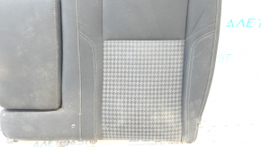 Left rear seat backrest for a 1915-16 Dodge Challenger, black, with armrest, for cleaning
