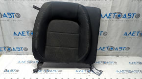 Right rear seat backrest for Ford Mustang mk6 15-17 coupe, fabric, black, faded