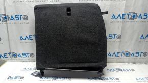 Right rear seat backrest for Ford Mustang mk6 15-17 coupe, fabric, black, faded