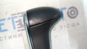 Audi A4 B8 13-16 Restored Black Leather Gear Knob, Scratches, Worn