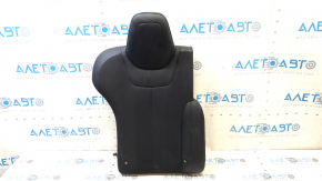 Rear seats, 2nd row, Tesla Model S 12-15 pre-restored, black leather, with black insert