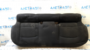 Chevrolet Malibu 16-23 rear seat cushion, black, wrinkled, dry cleanable