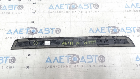 Outer front left door sill plate for Audi A4 B8 08-16 sedan, chrome S line, scratches, broken fastener