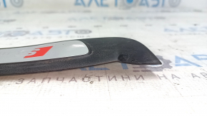 Outer door sill plate, front right, Audi A4 B8 08-16 sedan, chrome, S line, scratches, dented